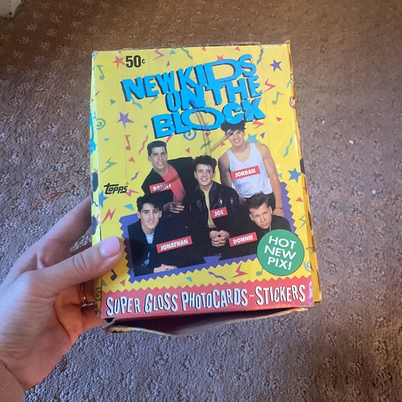 🔥HOST PICK🔥1989 Topps New Kids on the Block 36ct box - Picture 3 of 4